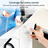 Arlo Ultra 2 Spotlight Kablosuz Ev Güvenlik Kamerası, Eklenti - Beyaz thumbnail 2