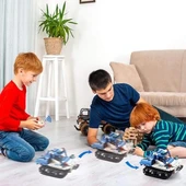 VERTOY Uzaktan Kumandalı Pilli Robot Yapım Seti thumbnail 4