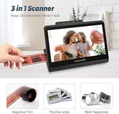 Jerbiaby 7 inç LCD Ekranlı 48 MP Film ve Slayt Tarayıcı 16GB thumbnail 2