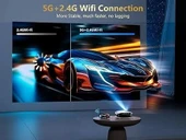Goodee Akıllı 4K Projektör 5G WIFI ve Bluetooth, Netflix 1080P thumbnail 3