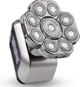 Telfun 9D Kel Erkekler İçin Baş Tıraş Makinesi, Sıkışma Önleyici thumbnail 1