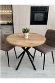 Retodesign 90 Çap Atlantik Çam Yuvarlak Masa 7001 thumbnail 3