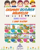 1. Sınıf Okumayı Sevdiren Renkli Resimli Hikayeler 8 - 10 Kitap thumbnail 1
