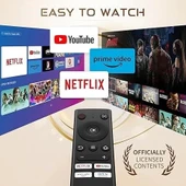 Aurzen Akıllı Projektör WiFi ve Bluetooth, Netflix-Resmi-Lisanslı Dolby Ses 1080P thumbnail 3