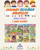1. Sınıf Okumayı Sevdiren Renkli Resimli Hikayeler 13- 10 Kitap thumbnail 1