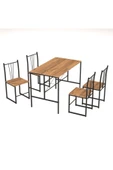 Retodesign Retohome Yıldız 4 Kişilik Yemek Masası Takımı 60/120 1660 thumbnail 3