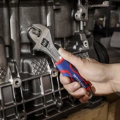 WORKPRO WP272012 250mm Cr-V Profesyonel Kurbağacık Anahtar thumbnail 5