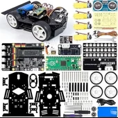 SunFounder Robot Araba Kiti Raspberry Pi Pico, Açık Kaynak, MicroPython thumbnail 1