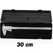 (0.05 Hassasiyet) 300 mm Kilitli Mekanik Kumpas Monoblok Metal Gövde İç Dış Derinlik Ölçüm Aleti thumbnail 5