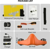 Asiwo Sualtı Deniz Scooter,Çift Motorlu - Çocuklar/Yetişkinler - Turuncu thumbnail 2