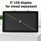 DigitConvert 5 inç LCD Dijital Film ve Slayt Tarayıcı 22MP thumbnail 3