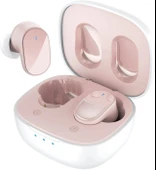 HTC True Kablosuz Kulaklıklar - Bluetooth 5.3, Kulak İçi Kulaklık - Pembe thumbnail 1