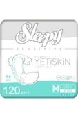 Sleepy Sensitive Süper Emici Külot Orta Boy M 30'lu 4 Adet Hasta Bezi thumbnail 1