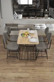Retodesign Star Yemek Masası 4 Stil Sandalyeli Takım 1265 thumbnail 2