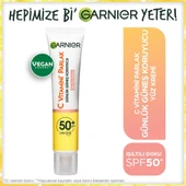 Garnier C Vitamini Parlak Günlük Güneş Koruyucu Fluid Yüz Kremi Işıltılı Doku SPF50+ 40 ml thumbnail 1