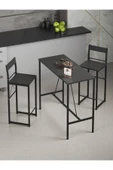 Retodesign RETODESİGN SİYAH GOOD BAR MASA TAKIMI thumbnail 1