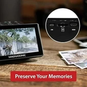 Magnasonic 25MP Film Tarayıcısı, Büyük Ekran 5 Inc thumbnail 4