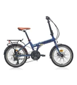 Carraro 20 Jant Flexi 121 H.Disk 350H 21V Katlanır Bisiklet Mat Petrol thumbnail 1