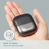 Panasonic Swipe Right 3 Bıçak Unisex Şarjlı Tıraş Makinesi Kuru/Islak ES-CM3A-W -Siyah thumbnail 3