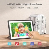 Arzopa Dijital Fotoğraf Çerçevesi 10.1 Inc Wifi 32GB 1280x800 IPS Ekran thumbnail 4