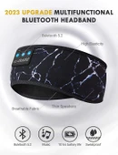 LC-dolida Uyku Maskesi - Kablosuz Kulaklıklar, IPX6 Su Geçirmez - Soğuk Siyah thumbnail 4