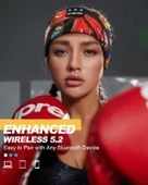 LC-dolida Uyku Maskesi - Kablosuz Kulaklıklar - Bluetooth 5.2 - Sanatsal Kelebek thumbnail 4