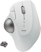 ELECOM Ergonomik Konfor Tasarım Trackball IST Bluetooth 5.3, Başparmak Kontrolü thumbnail 1