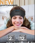 LC-dolida Uyku Maskesi - Kablosuz Kulaklıklar - Bluetooth 5.2 - Siyah thumbnail 4