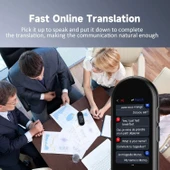 HASLED Taşınabilir Dil Tercüman Wifisiz, Çevrimdışı Ses, Fotoğraf Çevirisi thumbnail 3