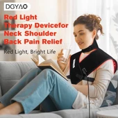 DGYAO Omuz ve Boyun İçin Kırmızı Işık Terapisi - 660nm Kızılötesi 850nm thumbnail 4