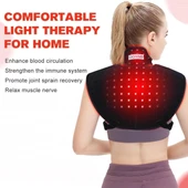 DGYAO Omuz ve Boyun İçin Kırmızı Işık Terapisi - 660nm Kızılötesi 850nm thumbnail 2