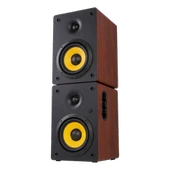 Thonet & Vander Kurbis Bluetooth Uzaktan Kumandalı RCA 72W Ahşap Renk 2.0 RMS Hoparlör HK096-03632 thumbnail 2