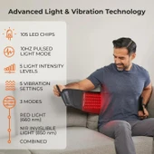 Lifepro Kırmızı Işık Terapi Kemeri - Vücut, Kas Rahatlatma, İltihaplanma İçin thumbnail 3