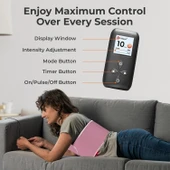 Lifepro Kızılötesi Kırmızı Işık Terapi Kemeri - Kas Rahatlama - Pembe thumbnail 3