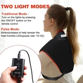 DGYAO Omuz ve Boyun İçin Kırmızı Işık Terapisi - 660nm Kızılötesi 850nm thumbnail 3