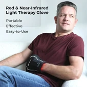 LifePro Kızılötesi ve Kırmızı Işık Terapi Eldiveni - Şarj Edilebilir LED Eldiven thumbnail 3