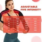 DGYAO Vücut için Kablosuz Kırmızı Işık Terapi Kemeri, 10000mAh Pil thumbnail 3