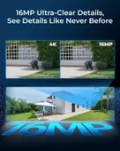 Reolink Duo 3 PoE 16MP UHD Çift Lensli PoE Güvenlik Kamerası thumbnail 2