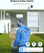 Reolink Güvenlik Kamerası Kablosuz Dış Mekan, Pan Tilt Güneş Enerjili thumbnail 4