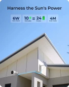 Reolink Argus Eco Ultra, Dış Mekan Kablosuz Solar Kamera, 4K Güvenlik Kamerası thumbnail 2