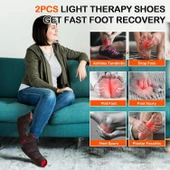 JOBYNA Ayak ve Ayak Bileği için Kızılötesi Işık, Tam Sarma 850nm Kızılötesi - 2 Adet thumbnail 2