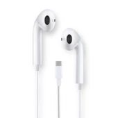 Polosmart FS92 Type-C Girişli Kablolu Kulak İçi Kulaklık Beyaz thumbnail 1