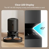 PETLIBRO İki Kedi ve Köpek İçin Otomatik Kedi Maması Dispenseri 5L - Siyah thumbnail 4