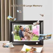 Kodak 10.1 Inc WiFi Dijital Resim Çerçevesi - 1920x1200 HD Dokunmatik Ekran thumbnail 4