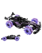 Ctoys Uzaktan Kumandalı Full Fonksiyonlu Şarjlı Formula 1 Arabası Buharlı Işıklı Mor A8863148 thumbnail 4