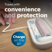 Philips Sonicare DiamondClean Smart 9500 Elektrikli Diş Fırçası - Pembe thumbnail 4