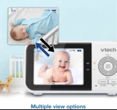 VTech VM819-2 Video Bebek Monitörü - 19 Saat Pil Ömrü - 2 Kamera thumbnail 4