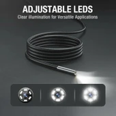 Teslong Endoskop Yedek Kablosu, Tek Lensli Muayene Kamerası - 5m Kablo - 7mm thumbnail 3