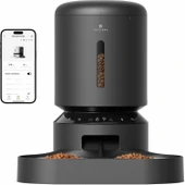 PETLIBRO Otomatik Kedi Mama Kapları, 5G WiFi Evcil Hayvan Besleyici - Siyah thumbnail 1