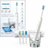 Philips Sonicare DiamondClean Smart 9500 Elektrikli Diş Fırçası - Beyaz thumbnail 1